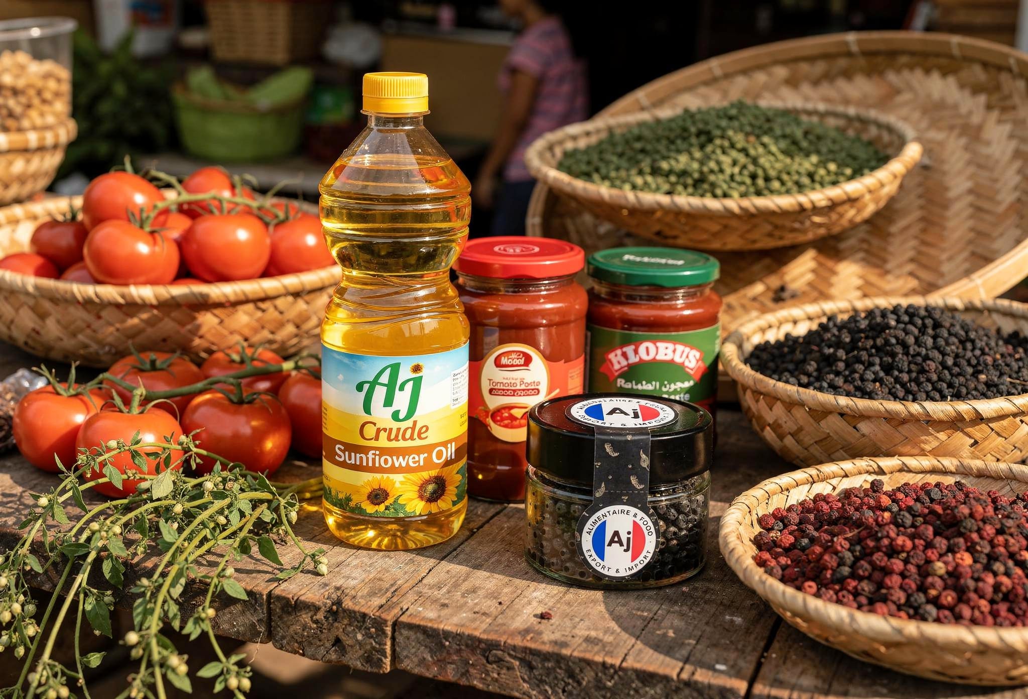 Wholesale HALAL food condiments and cooking oils - pepper, ketchup, and bulk edible oil for international buyers