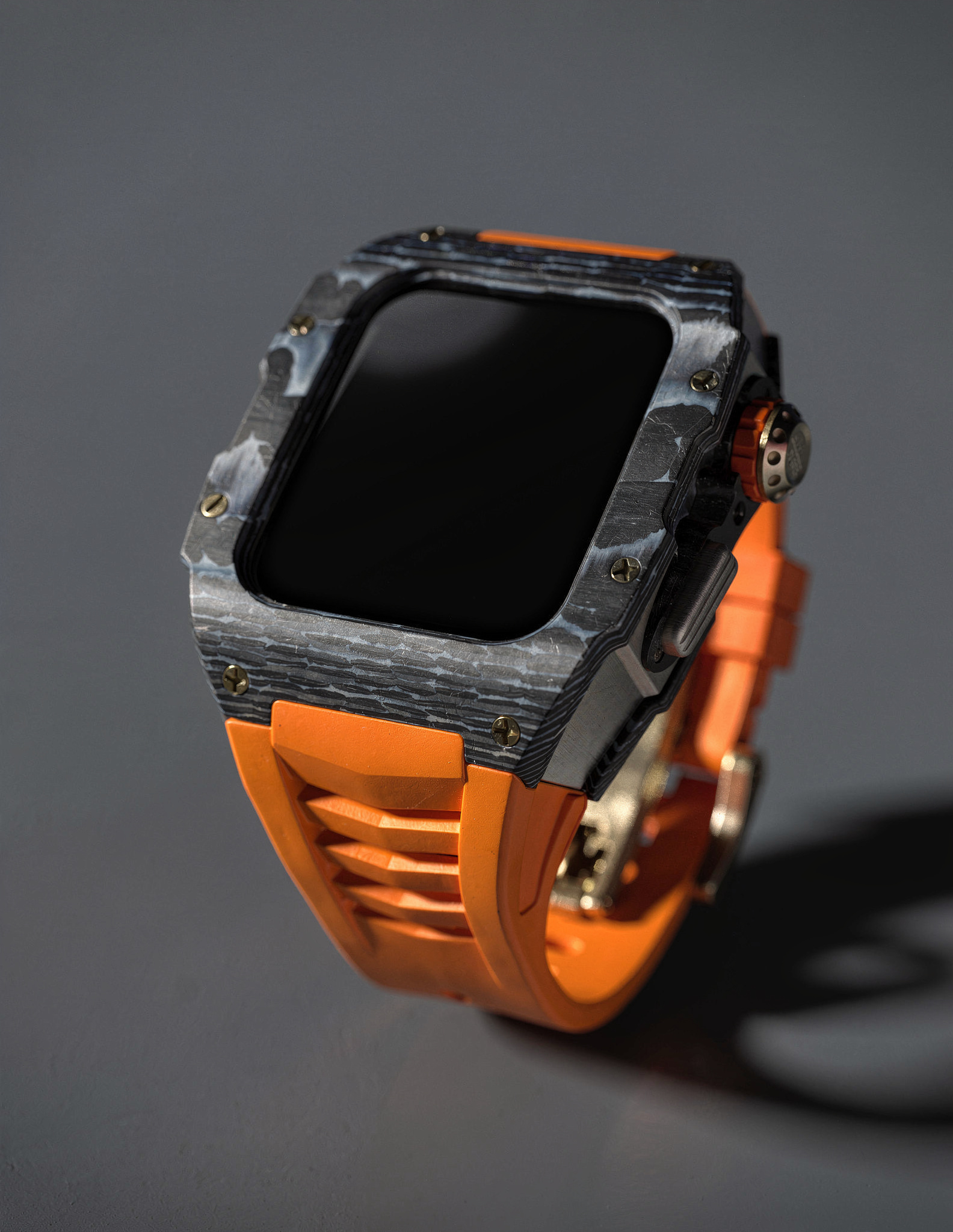 Antar King - Technical Carbon Fiber & FKM Apple Watch Accessories